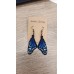 Boucles d'oreille Papillon Monarque